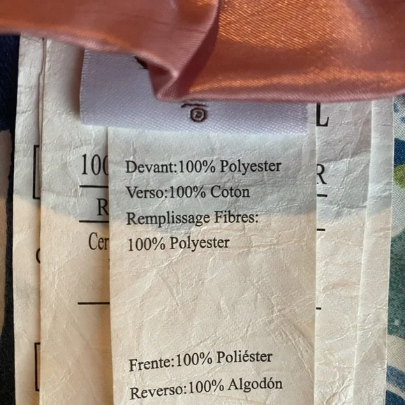 The Peanutshell Bella organic cotton crib quilt and sheet set pink, cream - Picture 9 of 17